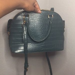 Textured Green Purse